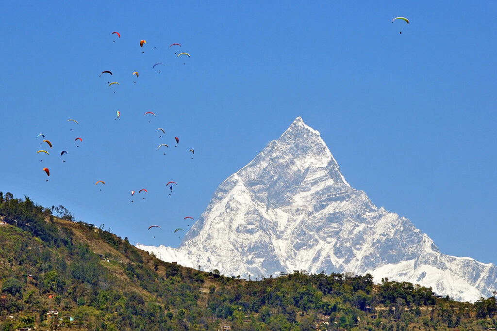 Paraglading-Pokhara
